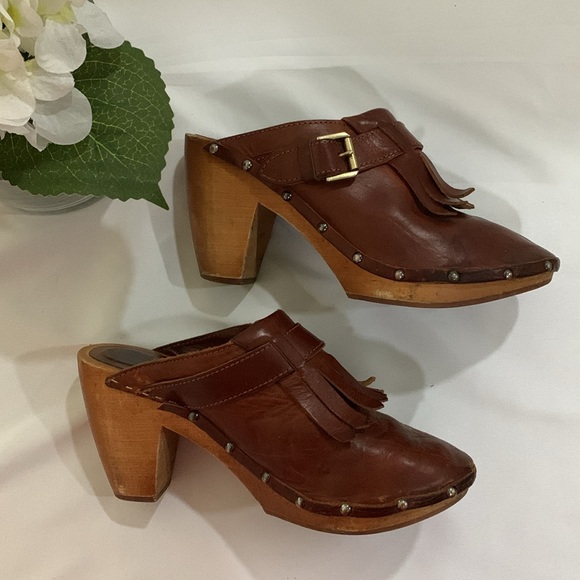🔥1/2 OFF SUMMER SALE🔥 VINTAGE 1937 Footwear Studded Clog Mule - Picture 9 of 12